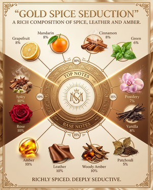Gold Spice Seduction fragrance notes